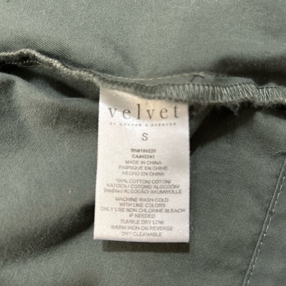 Velvet by Graham & Spencer Olive Outerwear - Picture 4 of 4